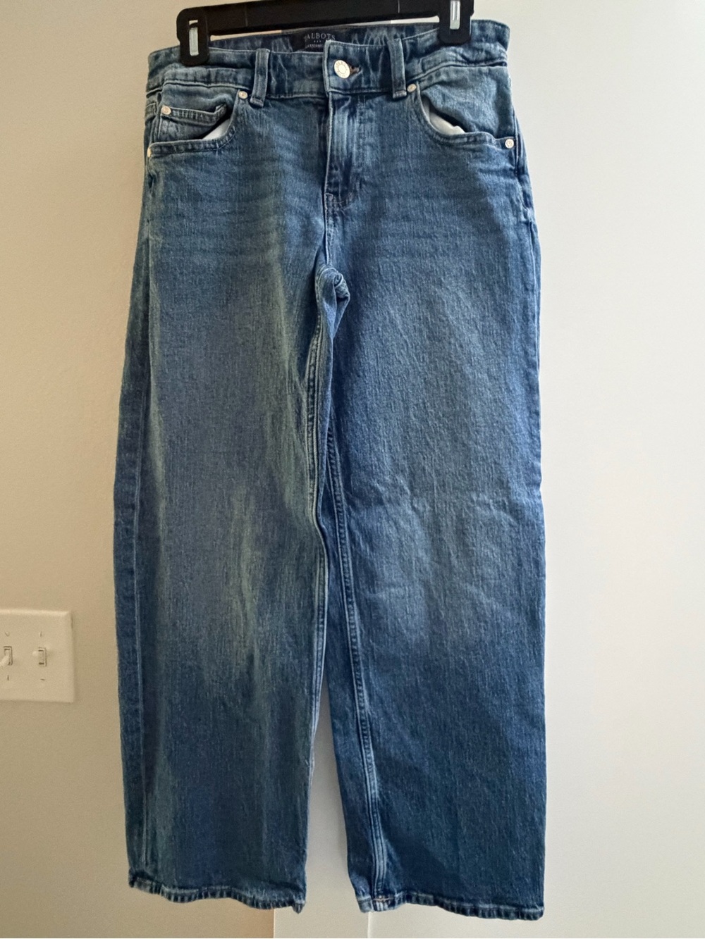Talbots Light and Medium Blue Denim Jeans
